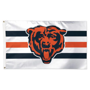 WinCraft Chicago Bears 3' x 5' Away Stripes Deluxe Single-Sided Flag