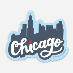 Chicago Skyline Sticker