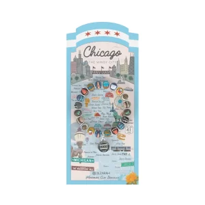 JILZARAH Chicago Clay Bead Bracelet
