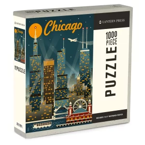Glamorous Night Chicago Puzzle