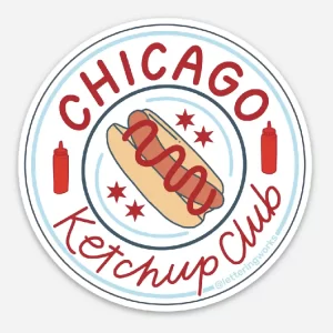 Chicago Ketchup Club Sticker