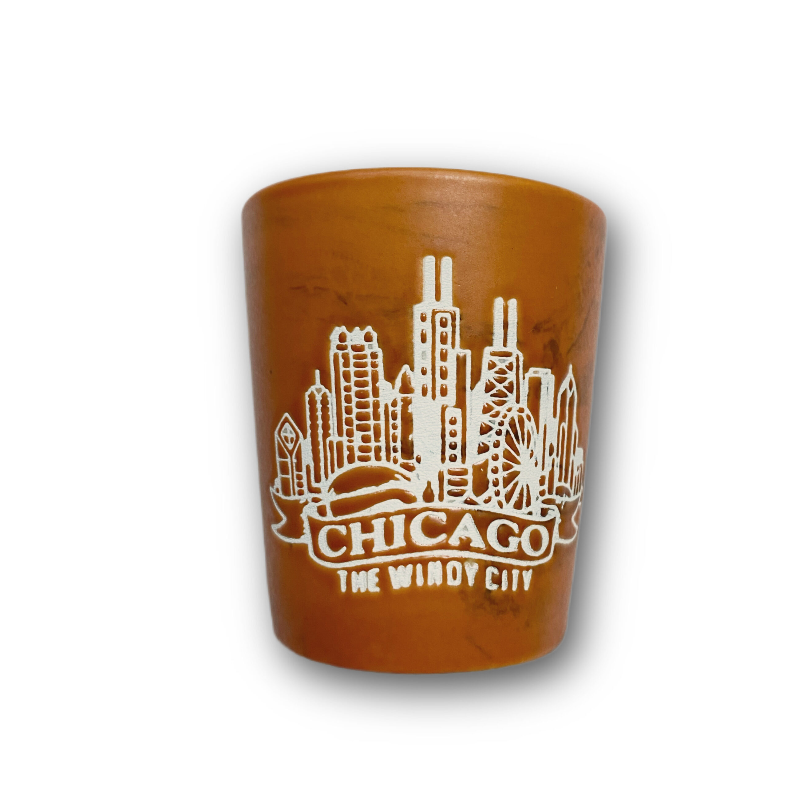 Terracotta Chicago Shot-glass