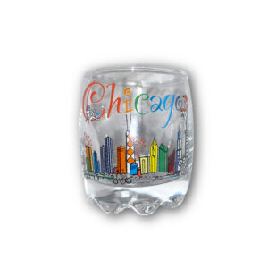 Chicago Bottle Shot Glass