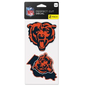 Chicago Bears Illinois Decal 2 pack