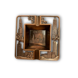 Chicago Icons Display Plate and Ashtray