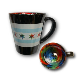 Tie Dye Chicago Mug