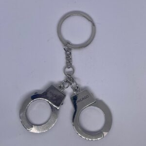 Chicago Handcuff Keychain