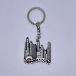 Chicago Skyline Keychain