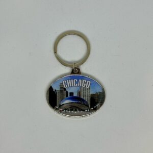 Chicago Bean/Skyline Keychain
