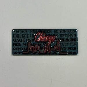 Red Downtown Magnet