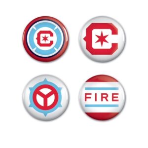 Chicago Fire 4Pk Button