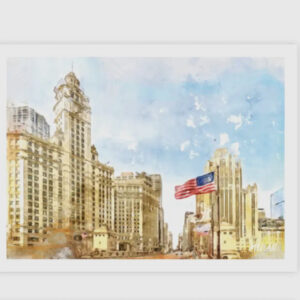 Magnificent Mile Postcard