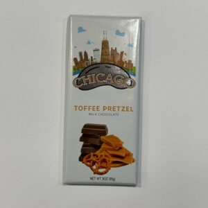 Chicago Toffee Pretzel Belgian Milk Chocolate