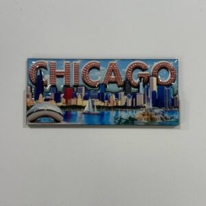 Chicago Bling Magnet