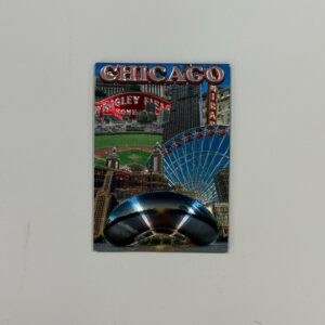 Chicago Bean Foil Magnet