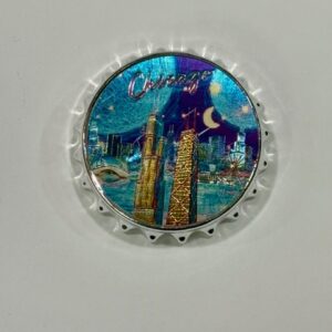 Chicago Bottle Opener Magnet