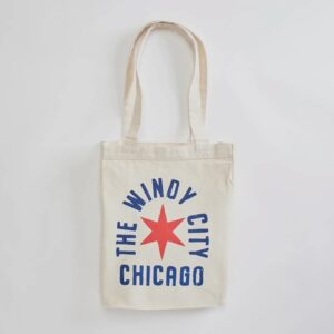 Chicago Arch Natural Tote Bag