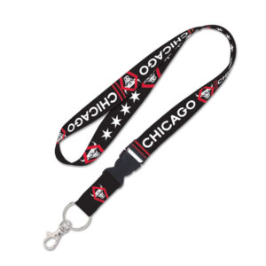 Chicago Bulls 2023 CITY EDITION Lanyard w/detachable buckle 1"