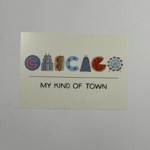 My kind of Town Postcard