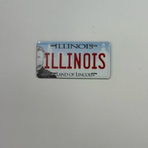 Illinois License Plate Magnet