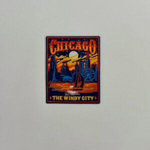 Chicago Warm Sunrise Magnet