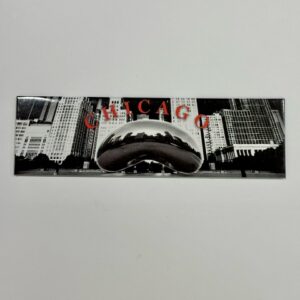 Chicago B&W Magnet