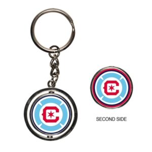 Chicago Fire Spinner Key Ring