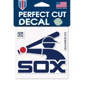 Chicago White Sox / Cooperstown Perfect Cut Color Decal 4" x 4"