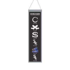 Chicago White Sox Wool Banner 8" x 32"