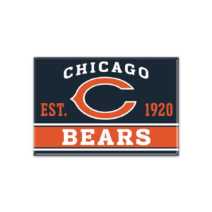 Chicago Bears Metal Magnet 2.5" x 3.5"