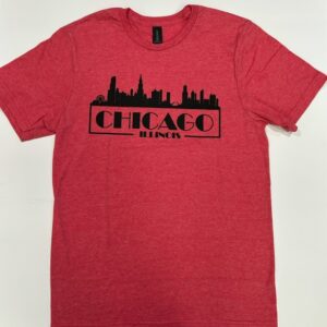 Chicago Illinois Skyline T-Shirt