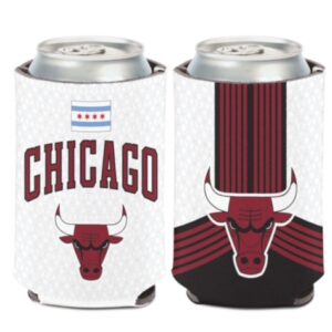 Chicago Bulls city Can Cooler 12 oz.
