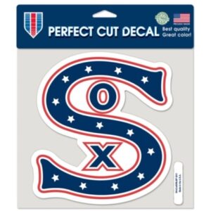 CHICAGO WHITE SOX / COOPERSTOWN PERFECT CUT COLOR DECAL 8" X 8"