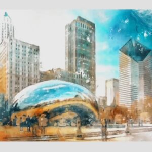 The bean Postcard