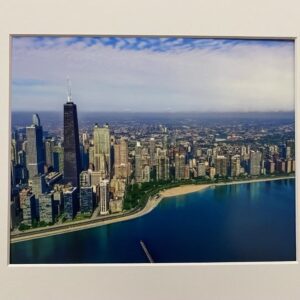 Chicago Goldcoast Oak street beach photography print art by Tadas Raudzius