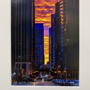 Chicago downtown Lake street photography print art by Tadas Raudzius