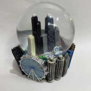 Color 3D base medium snowglobe