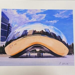 The bean by Unur art print