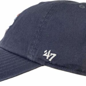 47 Charcoal grey Cubs baseball cap with C + cub embroidery