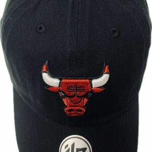 47 Chicago Bulls embroidery logo cap in black