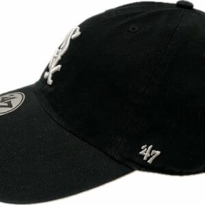 Chicago White Sox embroidery logo baseball cap in black