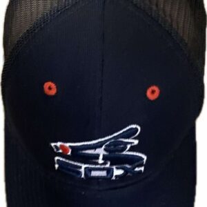 Chicago Sox embroidery logo baseball cap with mesh back color midnight
