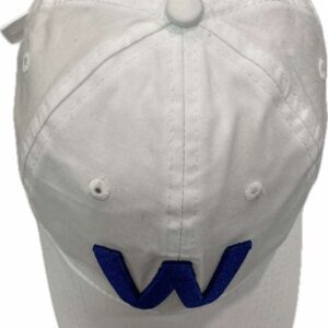 Chicago Cubs Win sign blue embroidery W on white cap