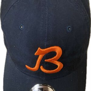 Embroidery B logo Chicago Bears sport team theme hat in color midnight