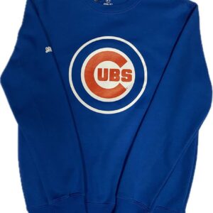 Chicago Cubs Logo print blue sweatshirt