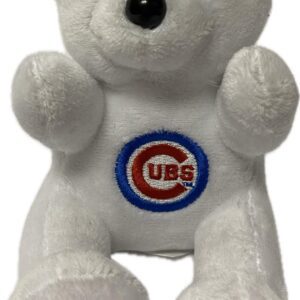 Chicago Cubs mini bear in white