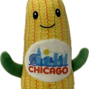 Chicago corn on the cob plush toy