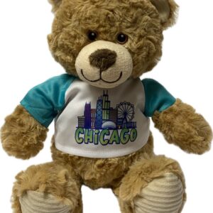 Chicago skyline Tshirt Teddy bear