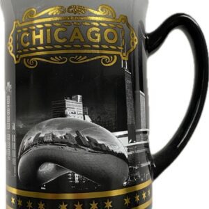 Chicago Bean tall mug