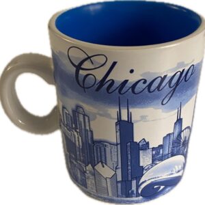 Chicago blue espresso mini mug